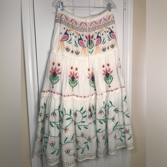 FARM Rio Summer Garden Maxi Skirt **altered piece** - Picture 9 of 16